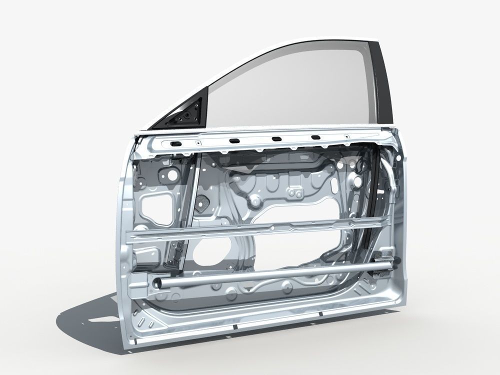  Car Door Structure 01 3D model_6