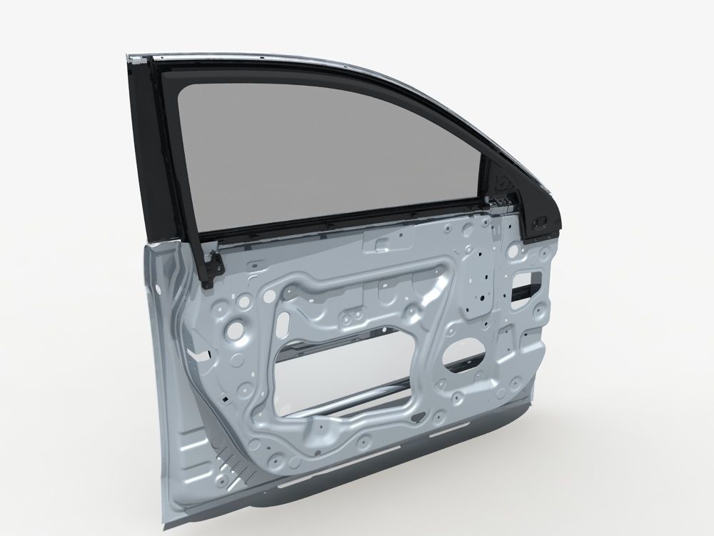  Car Door Structure 01 3D model_3