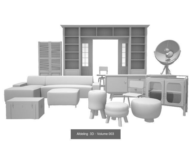 Afdeling 3D Collection 120 models _7