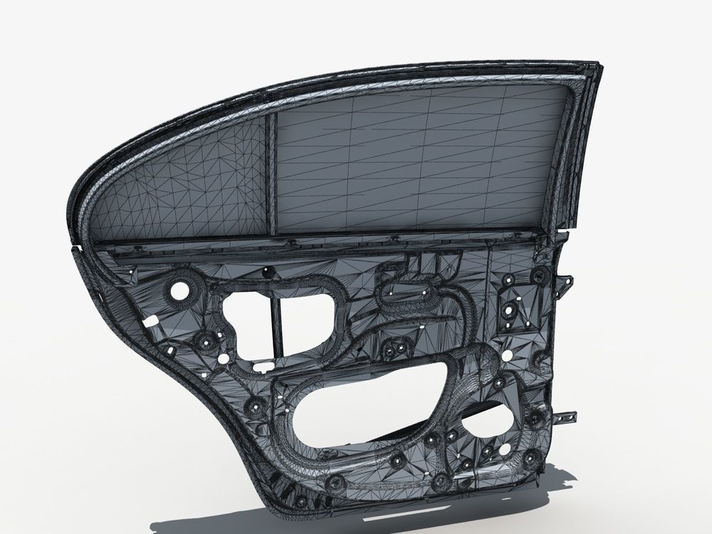 Car Door Structure 02 3D model_11