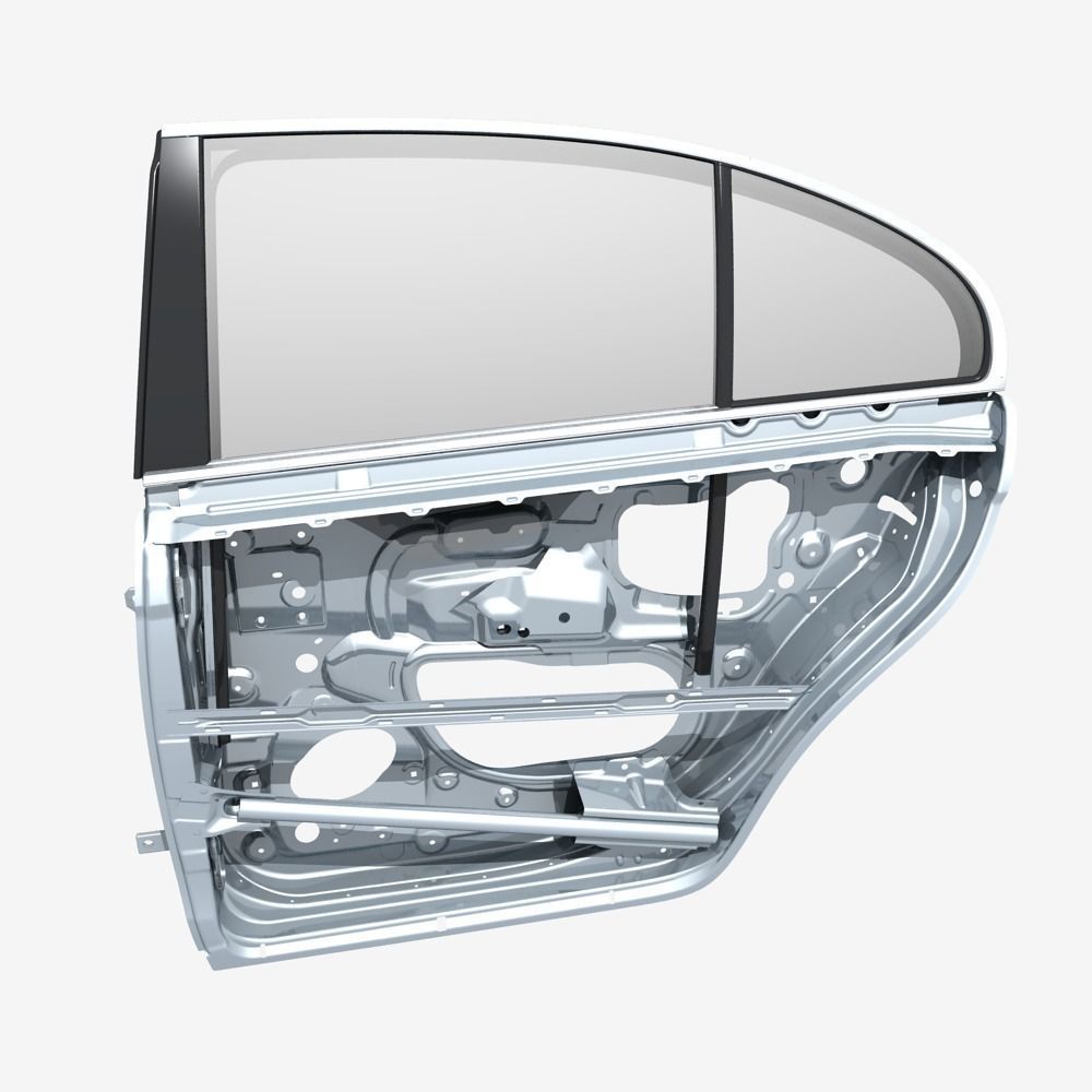 Car Door Structure 02 3D model_9