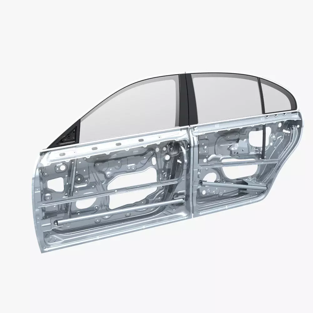 Car Door Structure 03 3D model_0