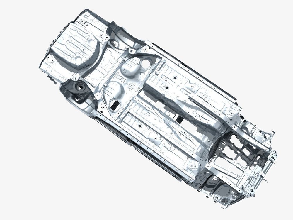 Car Frame 01 3D model_8