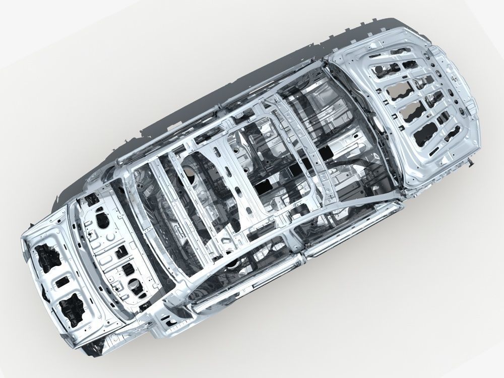 Car Frame 01 3D model_6