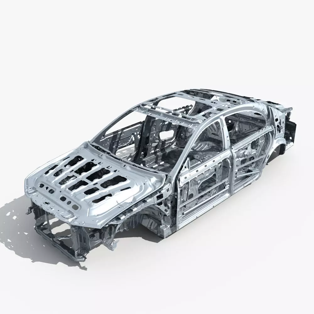 Car Frame 01 3D model_0