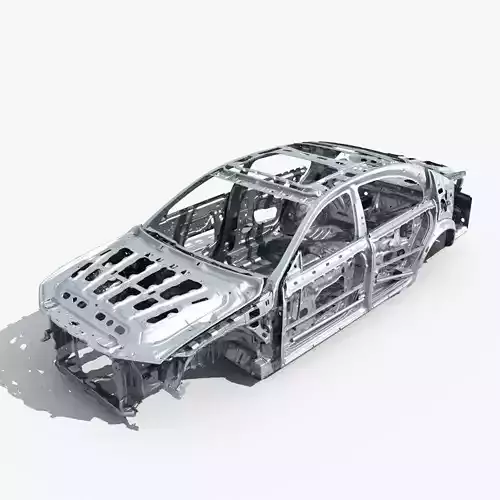 Car Frame 01 3D model