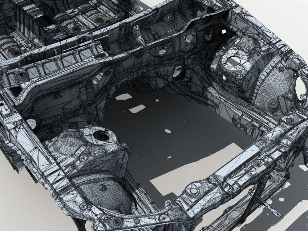 Car Frame 03 3D model_18