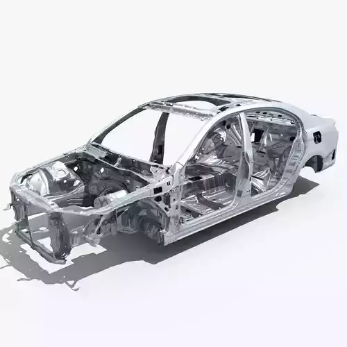 Car Frame 03 3D model