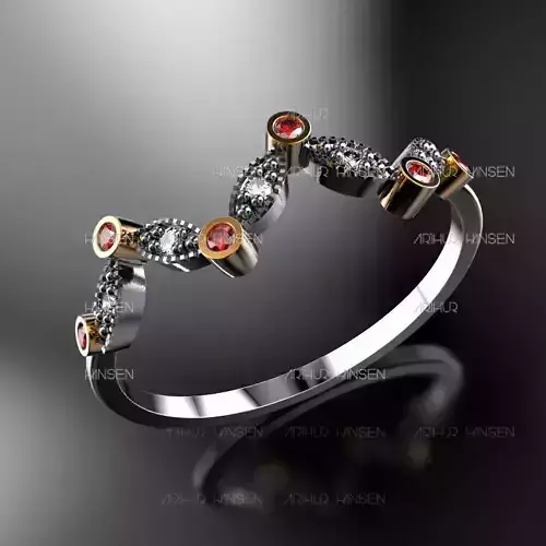 Wave HB 110 Milgrain Half-Band