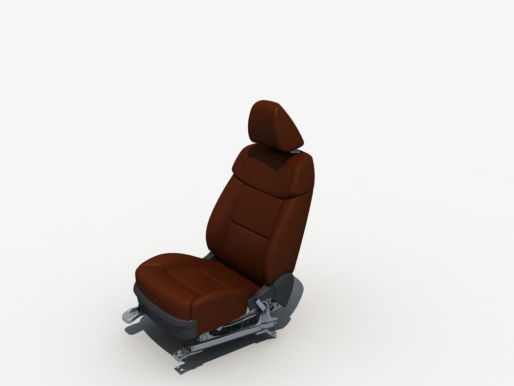 Car Seat Structure 3D model_5
