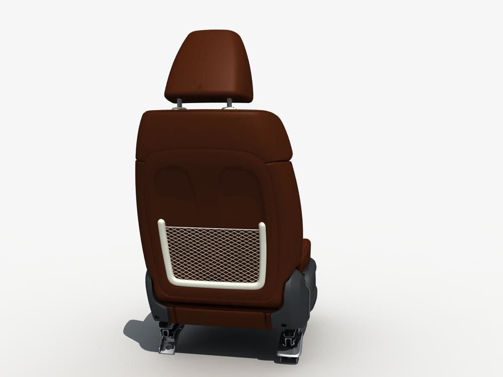 Car Seat Structure 3D model_4