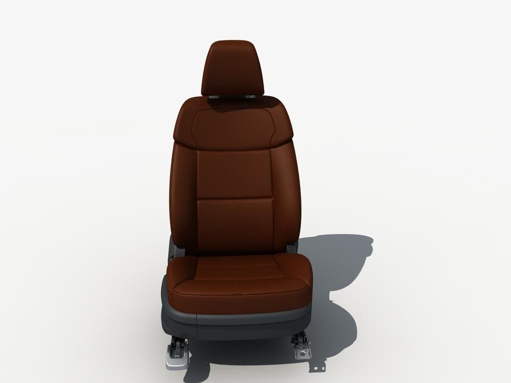 Car Seat Structure 3D model_2