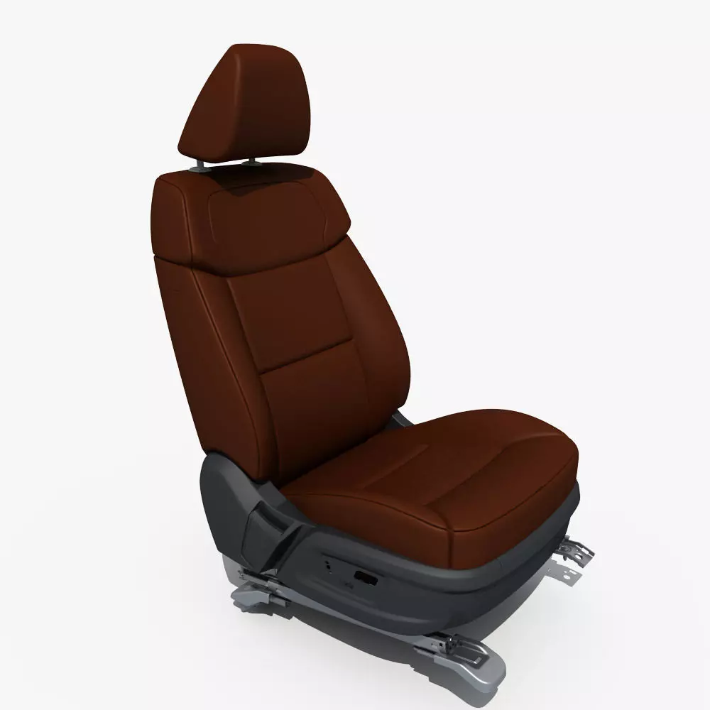 Car Seat Structure 3D model_0