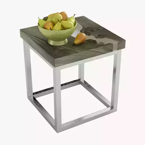 Coffee table with pears