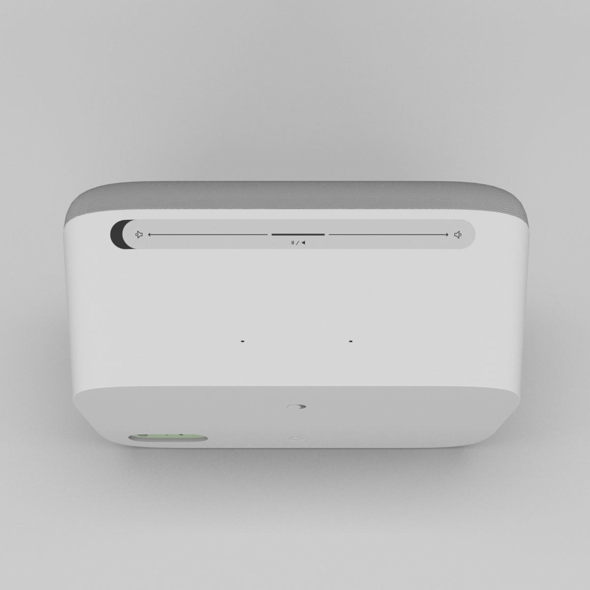 Google Home Max Chalk 3D model_8