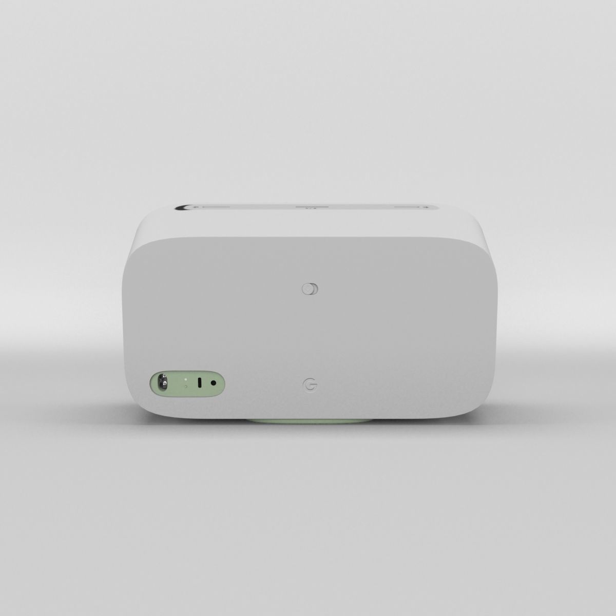 Google Home Max Chalk 3D model_3