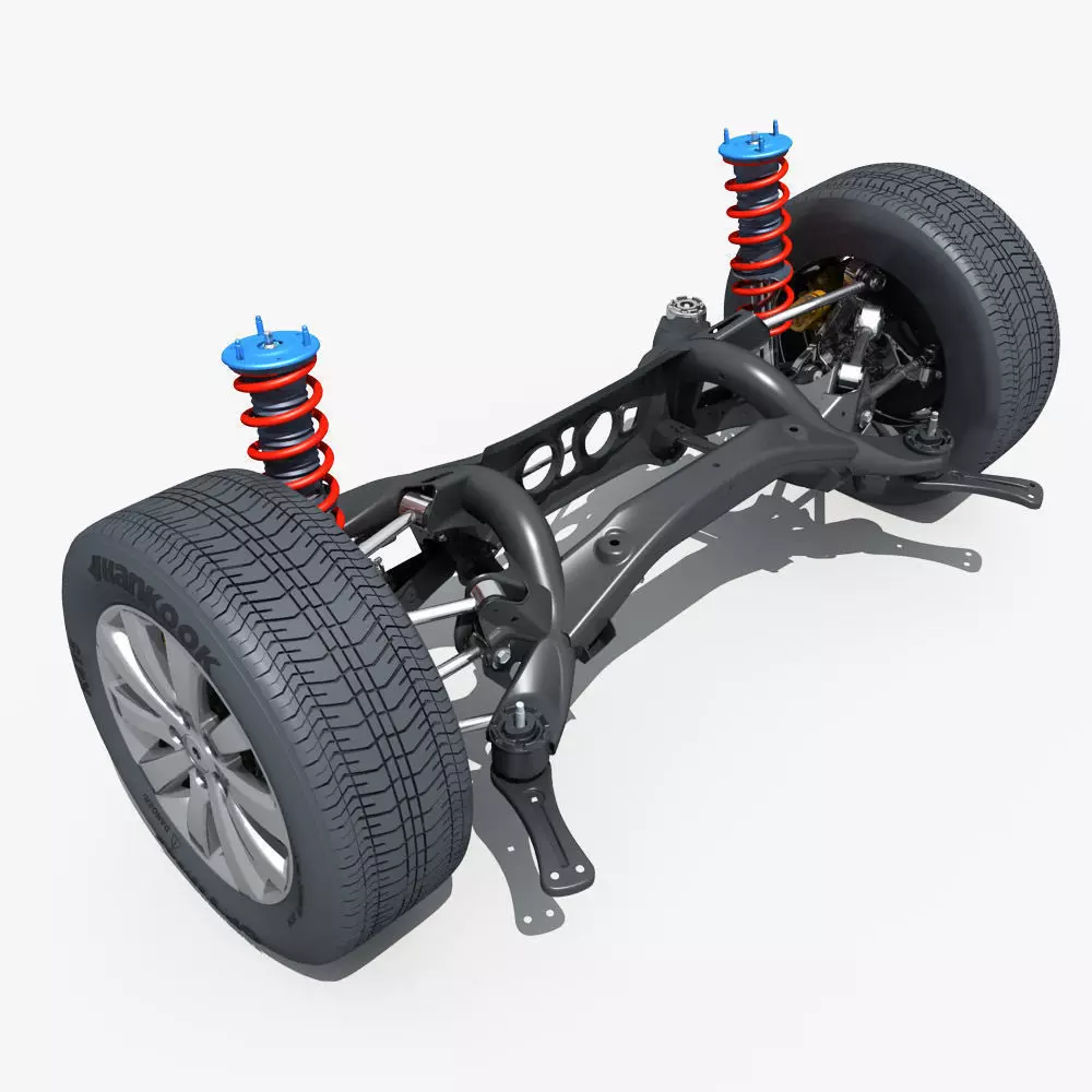 Car Suspension 02 3D model