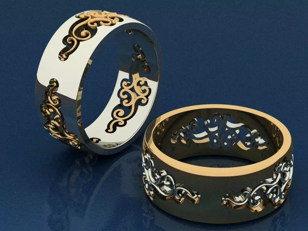Ring with image 3D print model