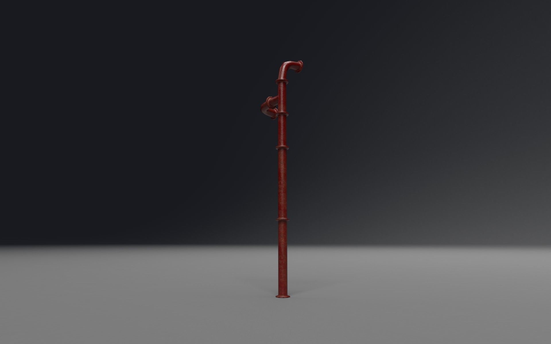 Pipe Set - Waterpipes - Construction Pipes Low-poly 3D model_8