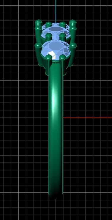 Ring n 66 3D print model_12