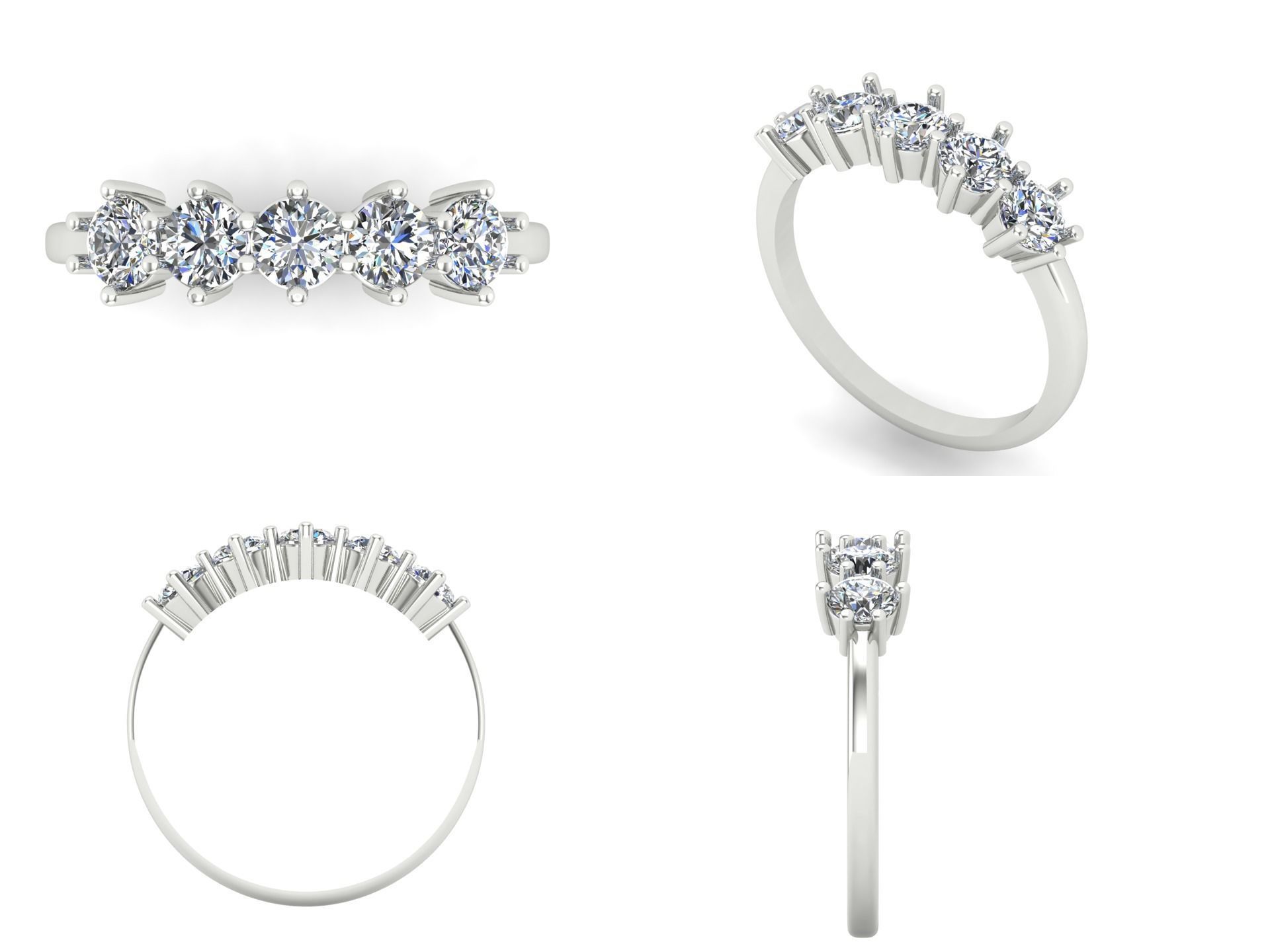 Ring n 66 3D print model_4