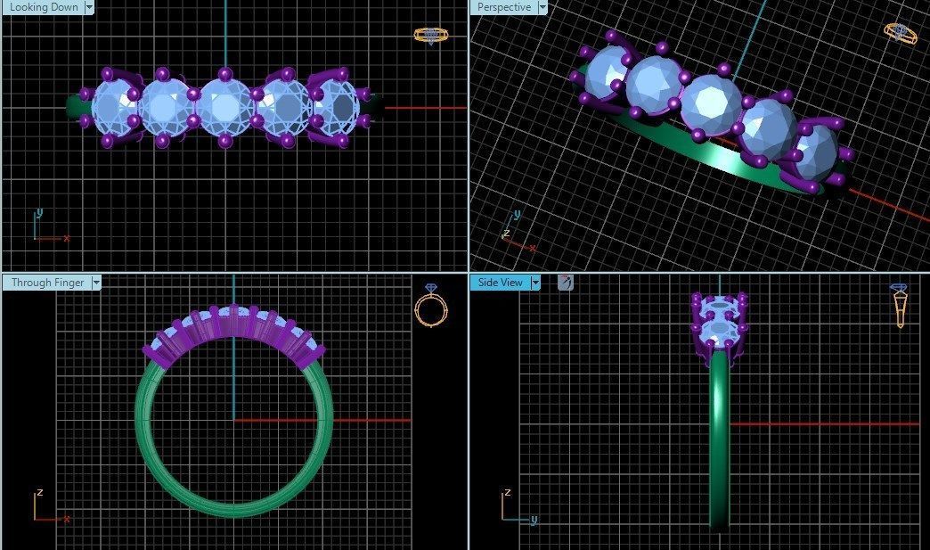 Ring n 66 3D print model_10