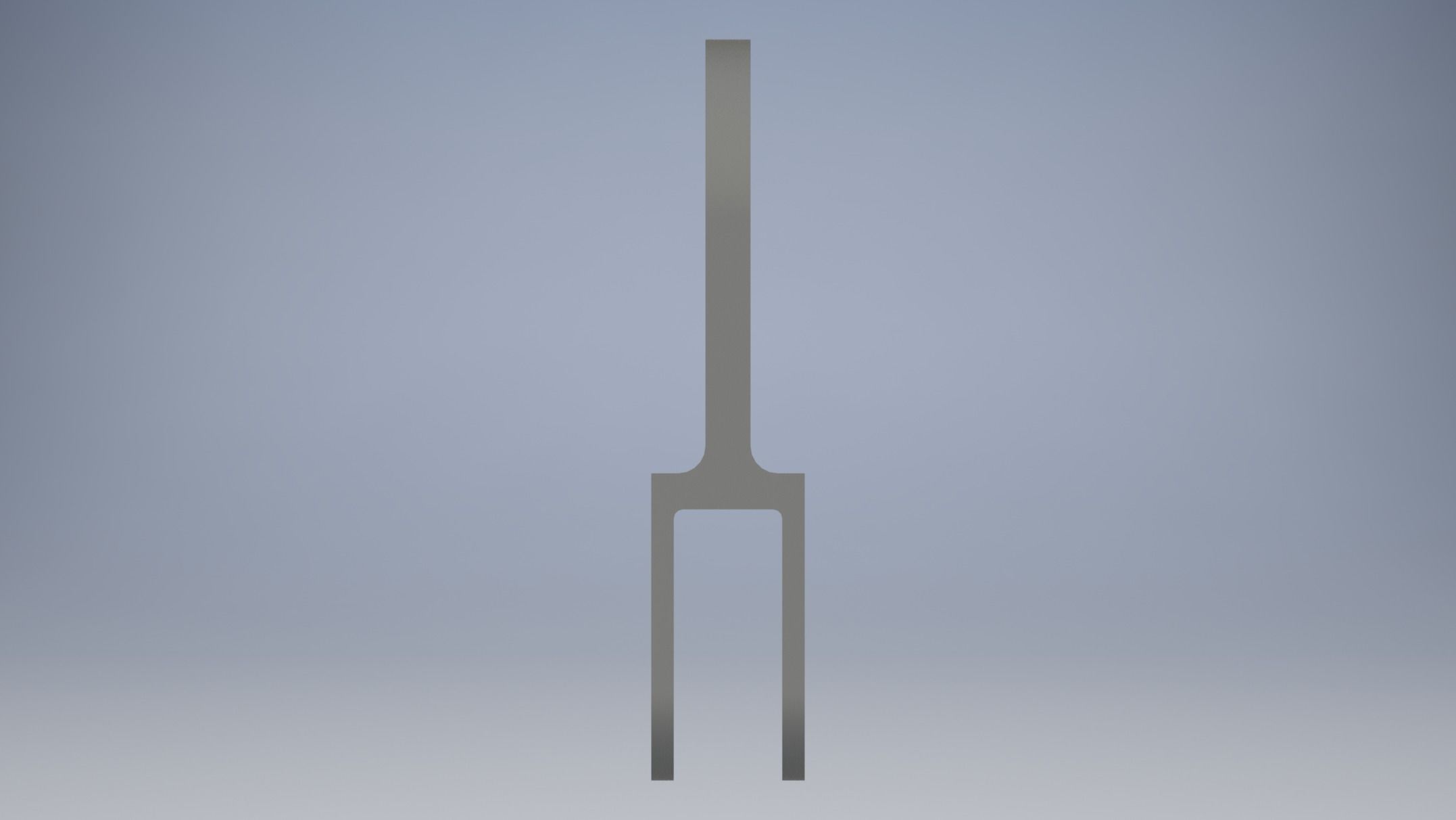 Hinge metal hook 3D model_1