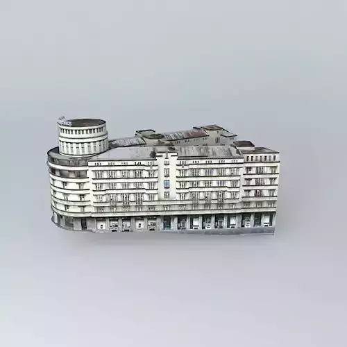 Radio Belgrade Free 3D model