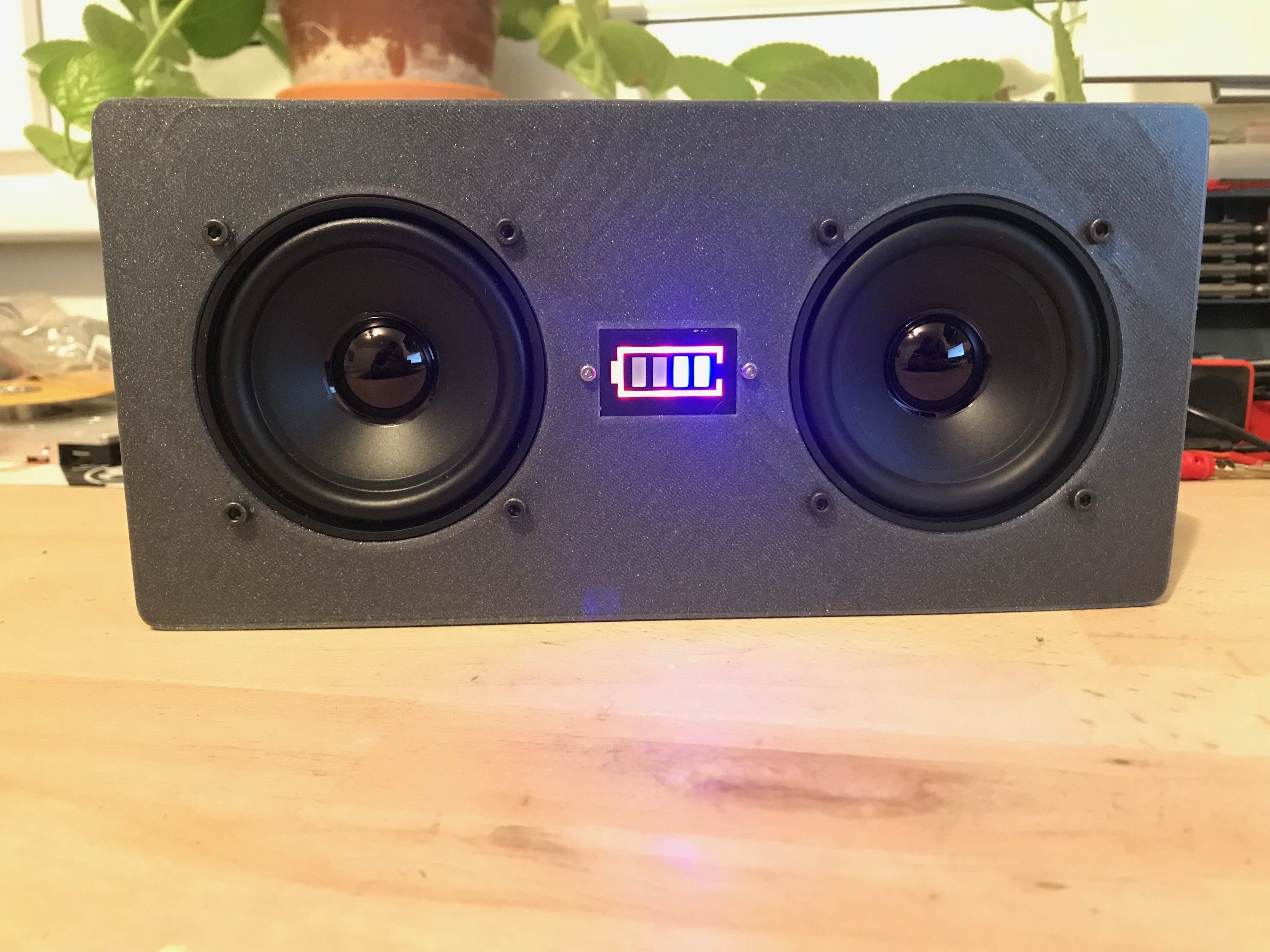 DIY stereo speaker 3D print model_1