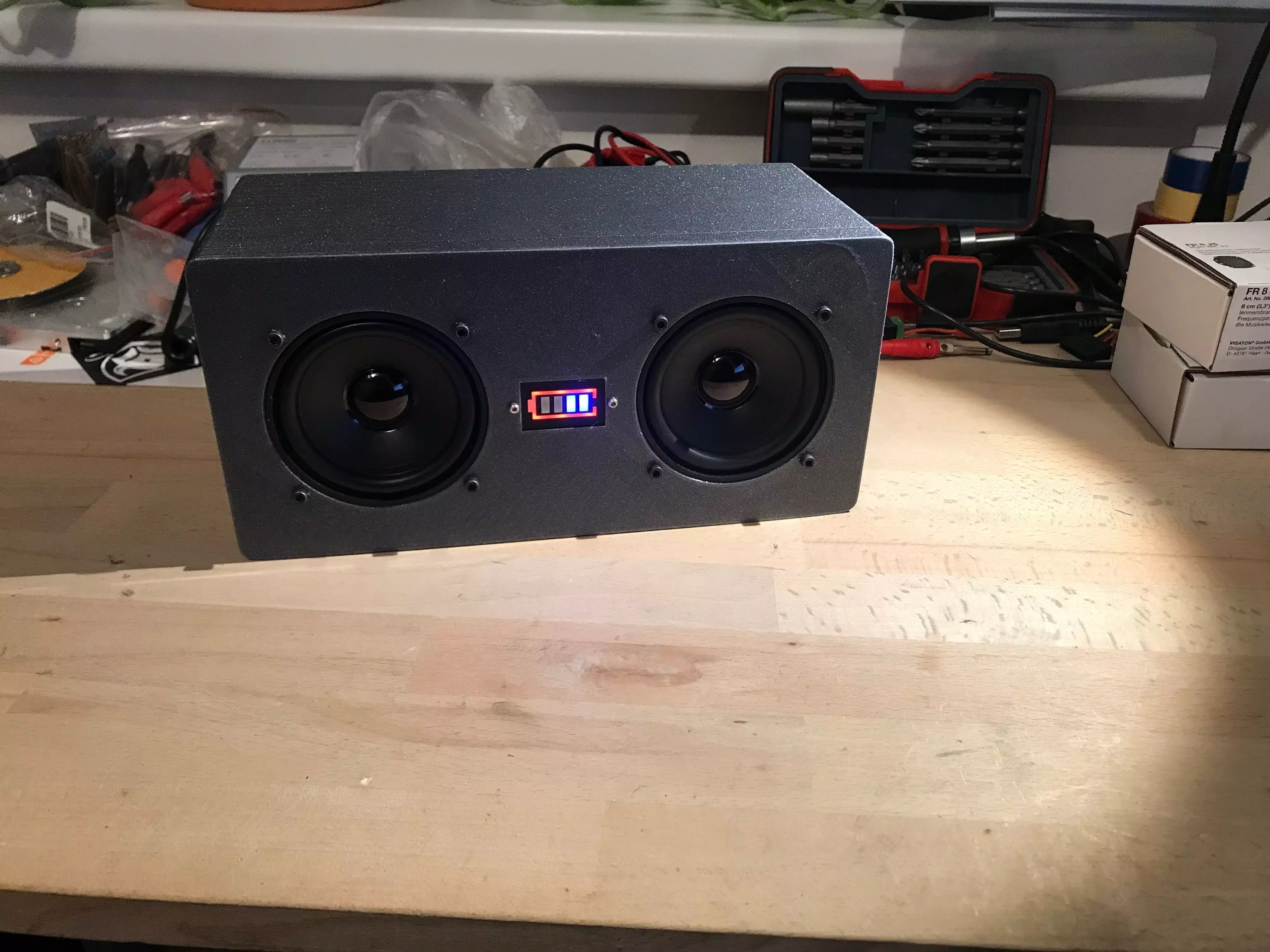 DIY stereo speaker 3D print model_0