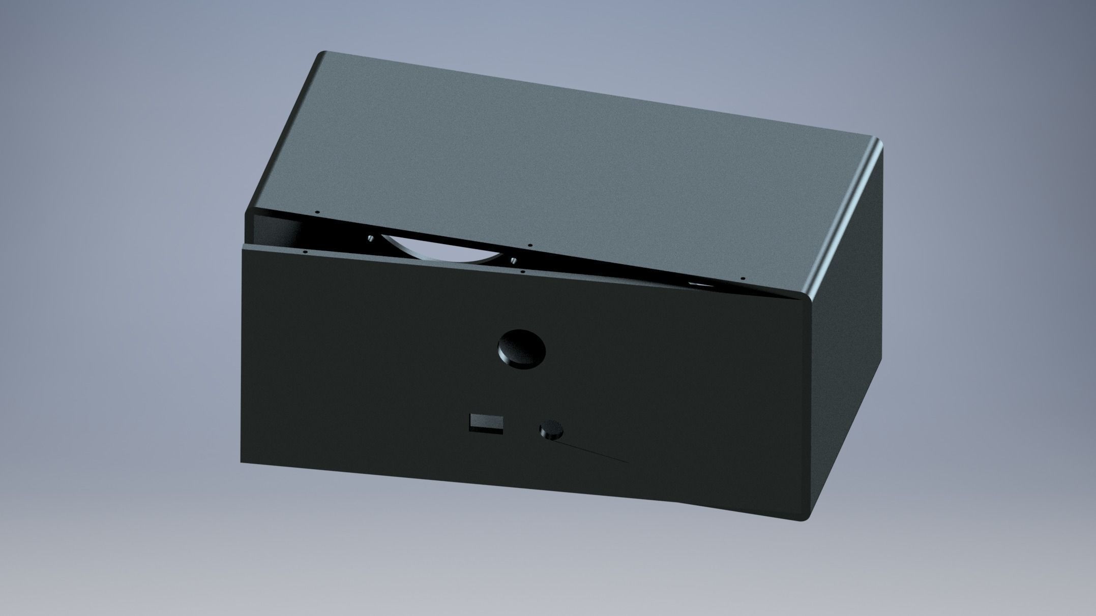 DIY stereo speaker 3D print model_3