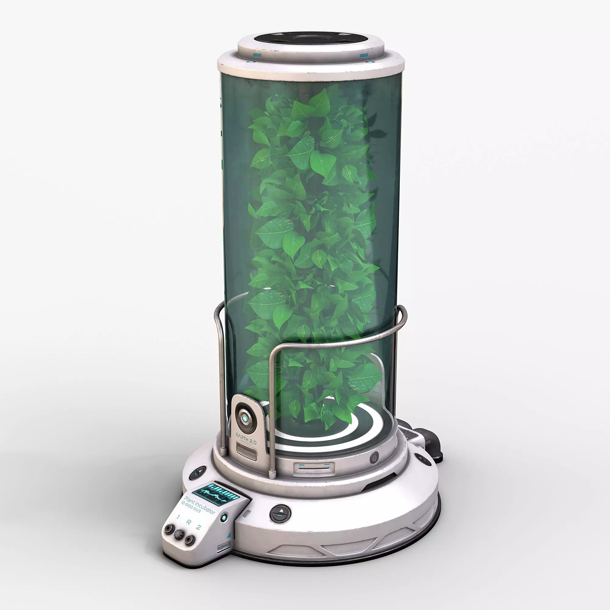Plant Incubator 03 3D model_0
