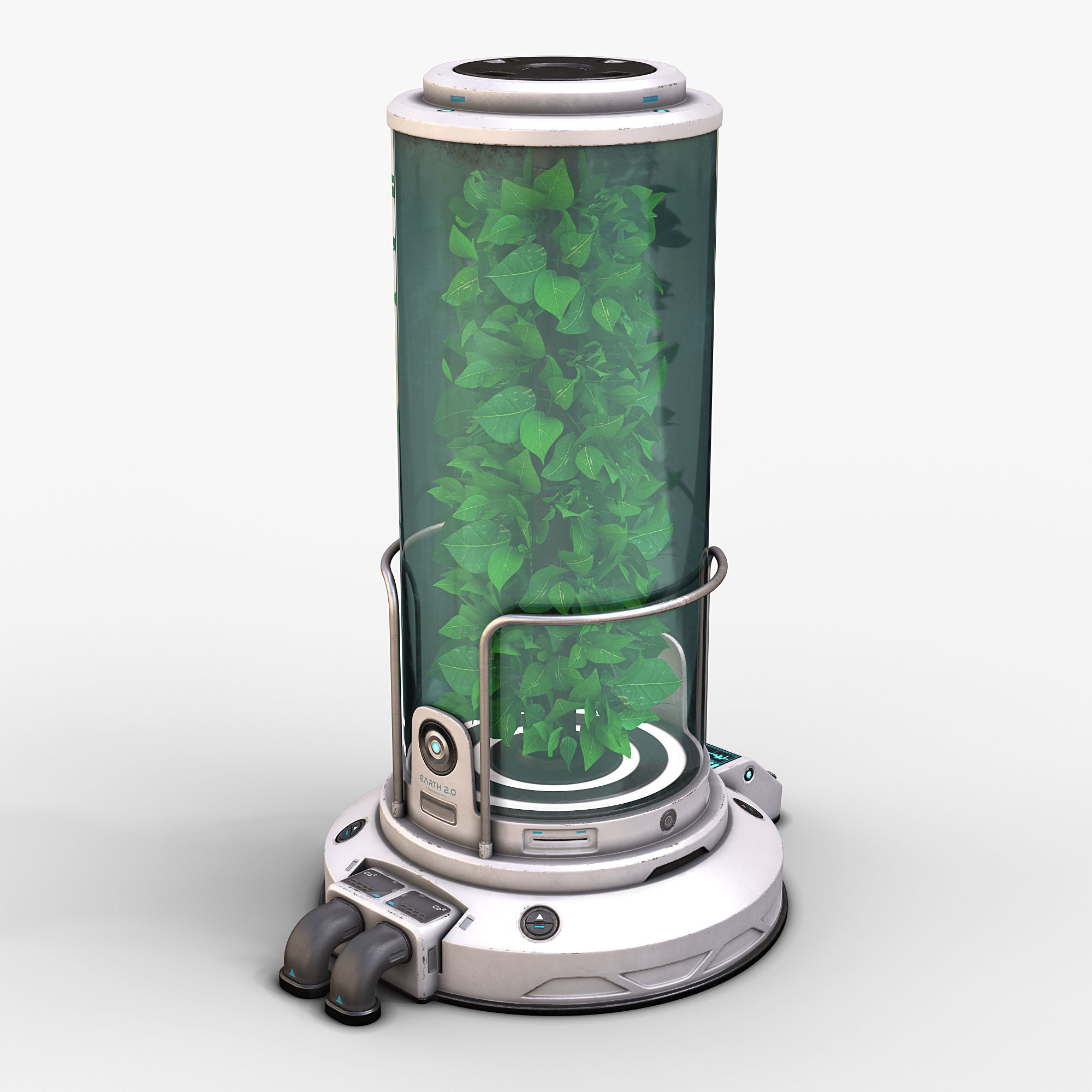 Plant Incubator 03 3D model_1