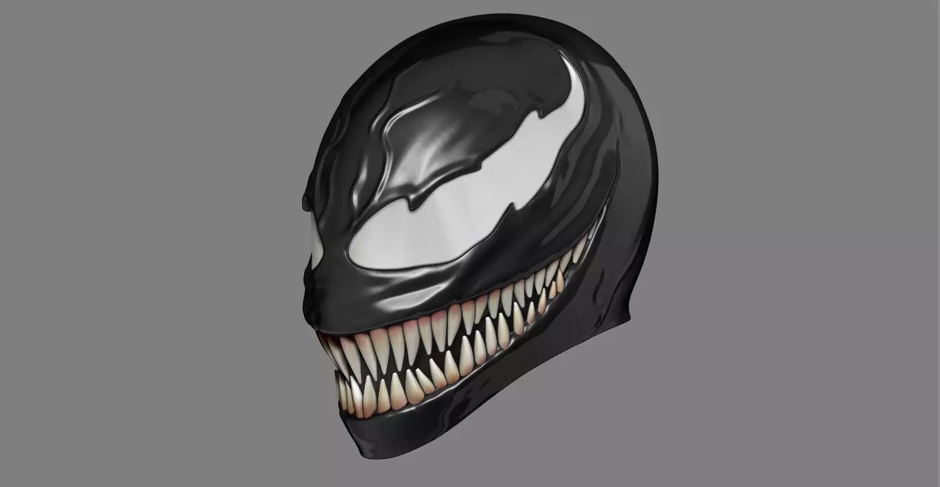 Venom Mask - Helmet for cosplay 3D print model