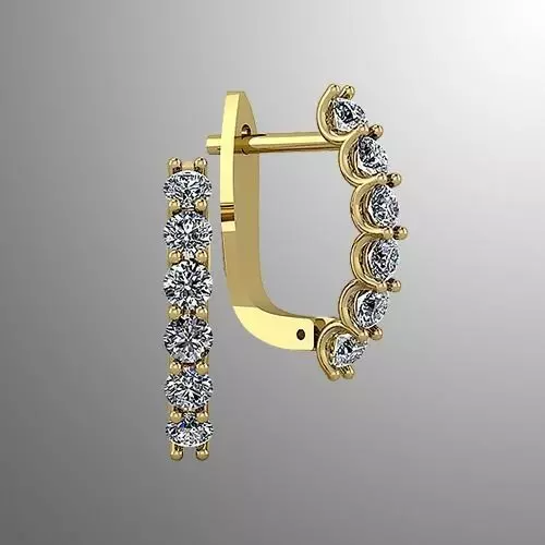 Earrings n 68 3D print model_0