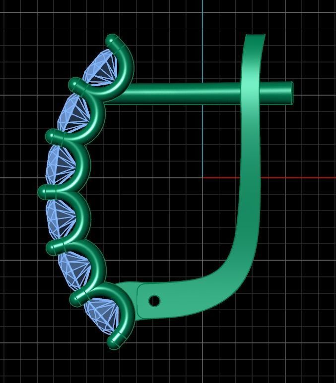 Earrings n 68 3D print model_9