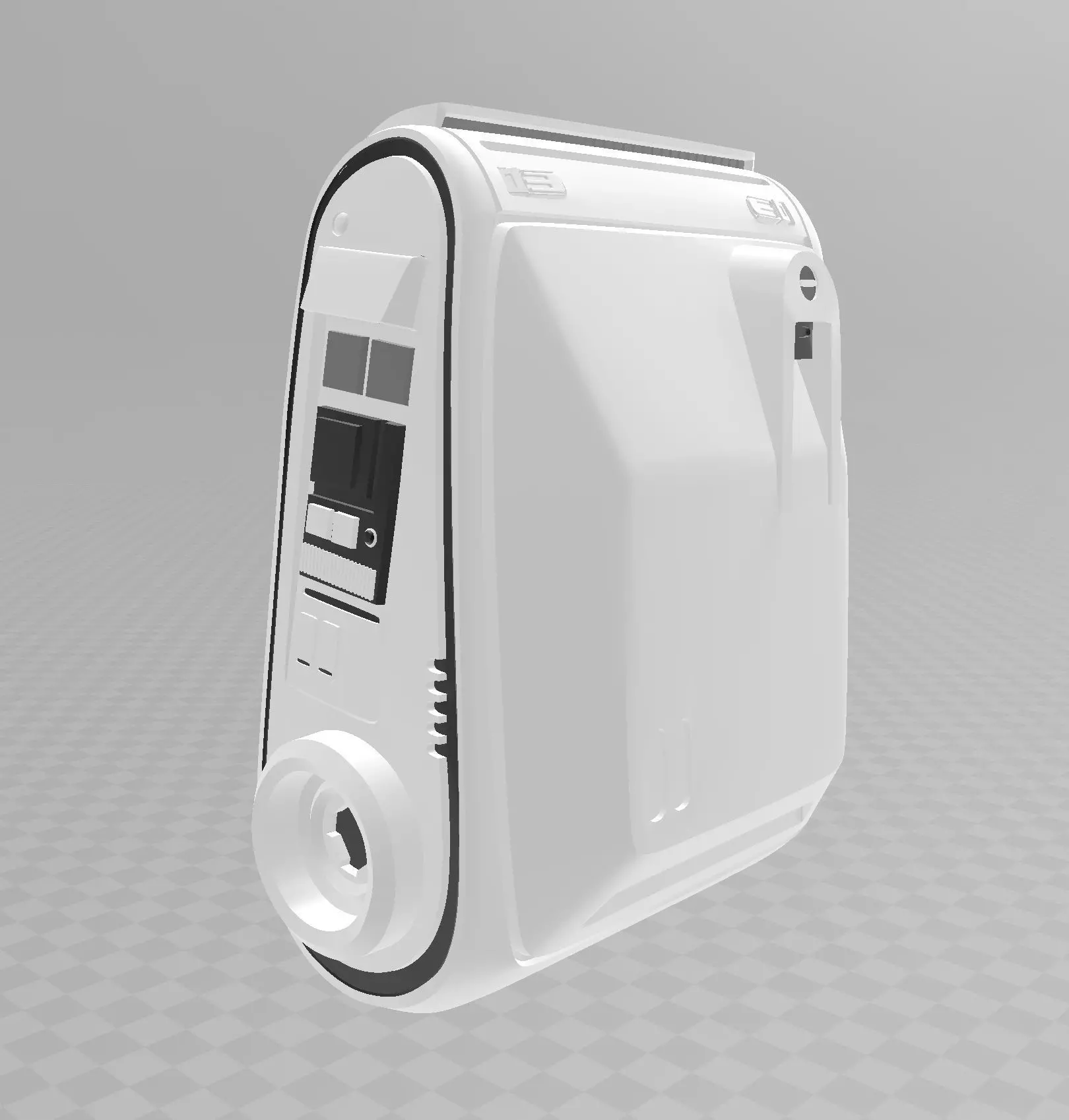 Star Wars TFA First Order SnowTrooper backpack 3D print model