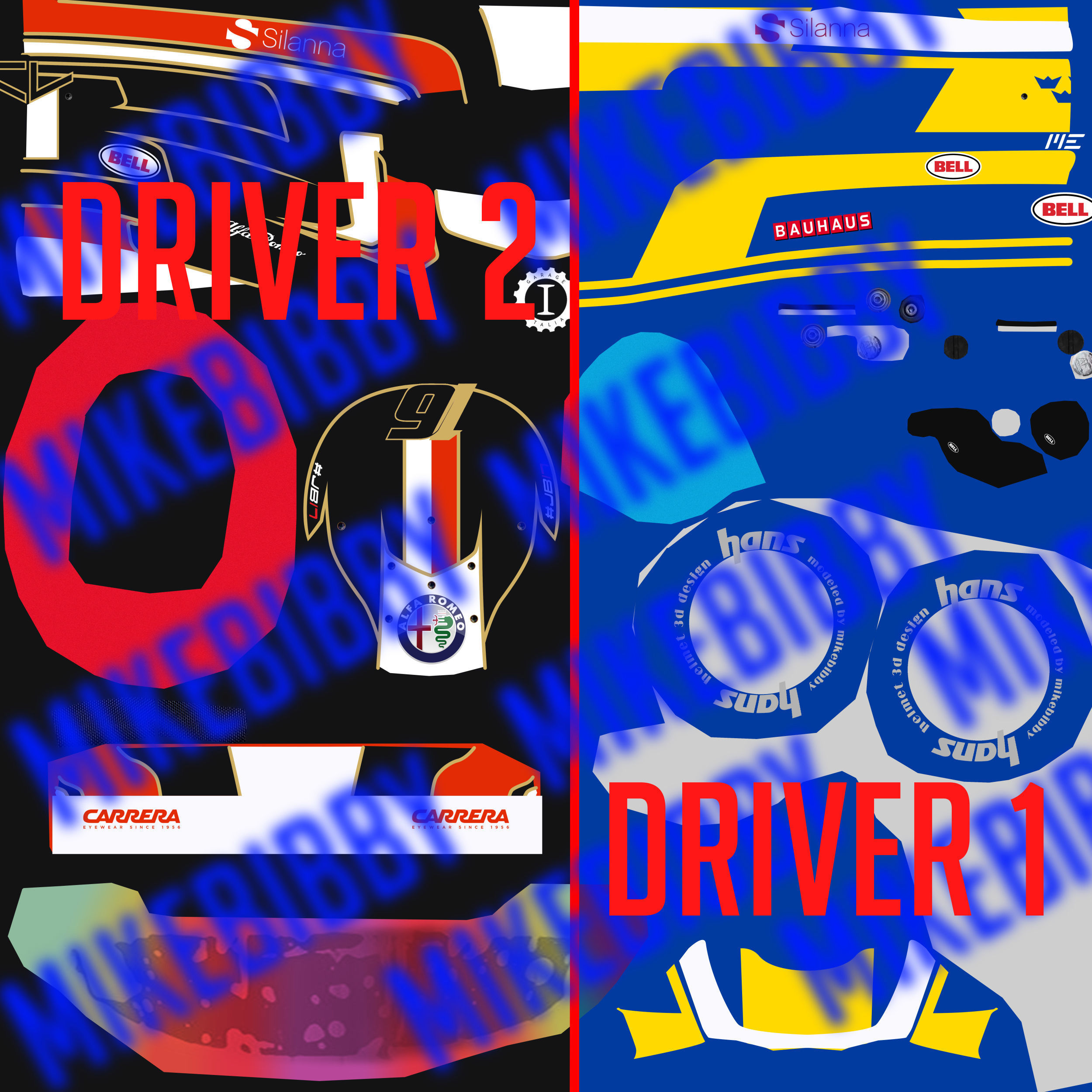 Alfa Romeo Sauber C37 Low-poly 3D model_12