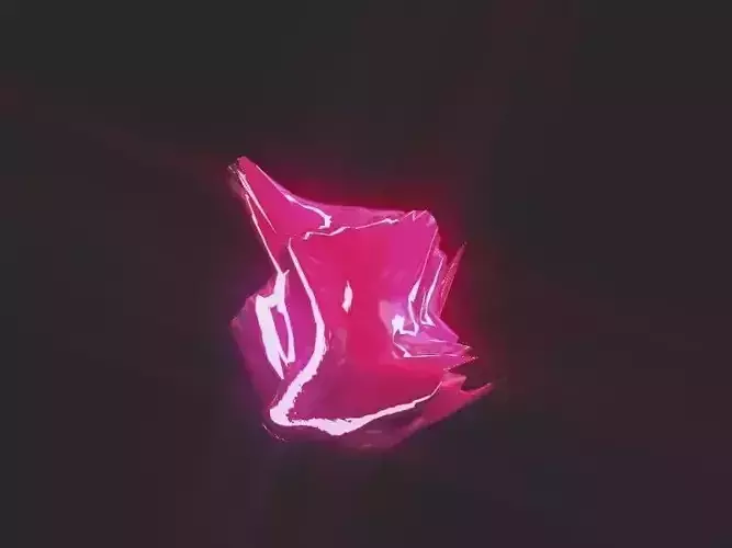 Mining jewels  Low-poly 3D model