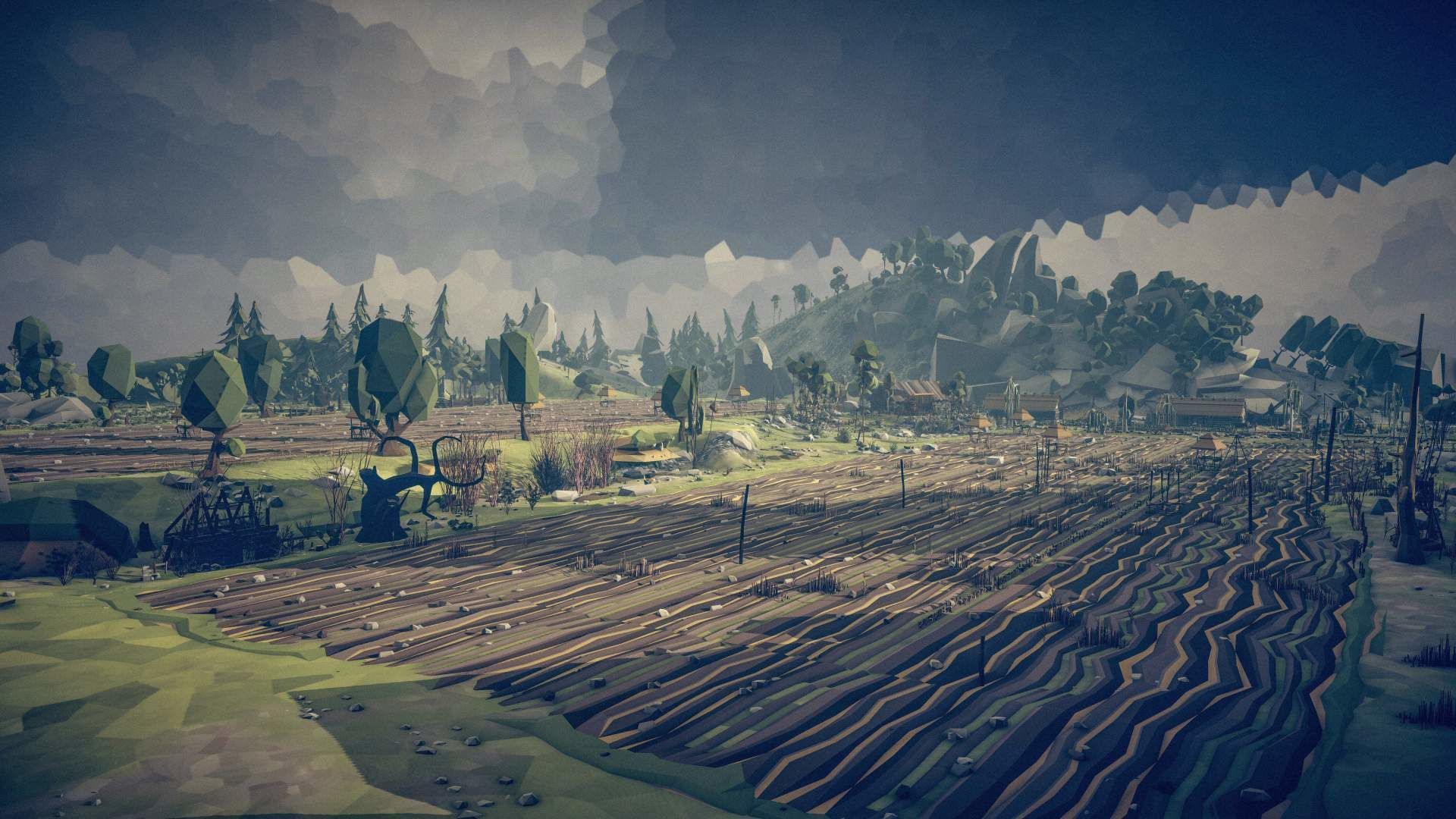 Slavic Medieval Village Town Interior and Exterior Pack  Low-poly 3D model_114