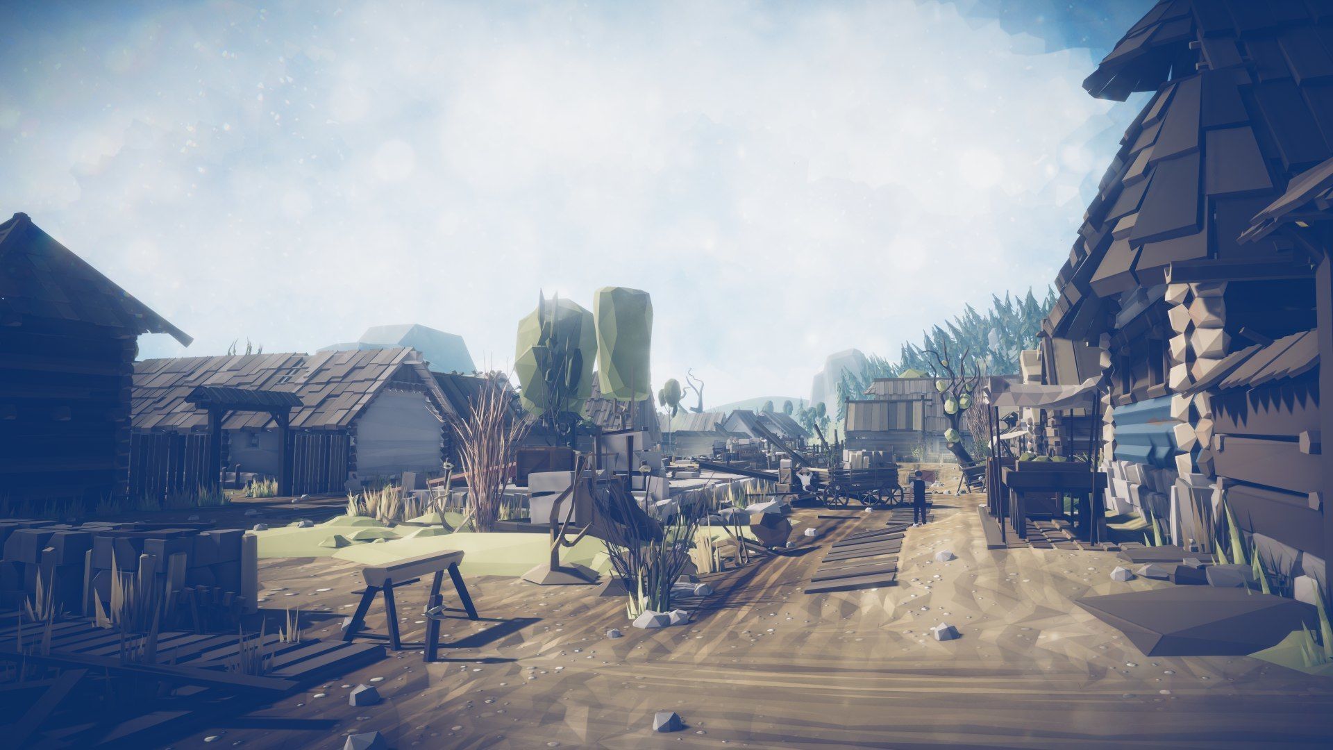 Slavic Medieval Village Town Interior and Exterior Pack  Low-poly 3D model_64