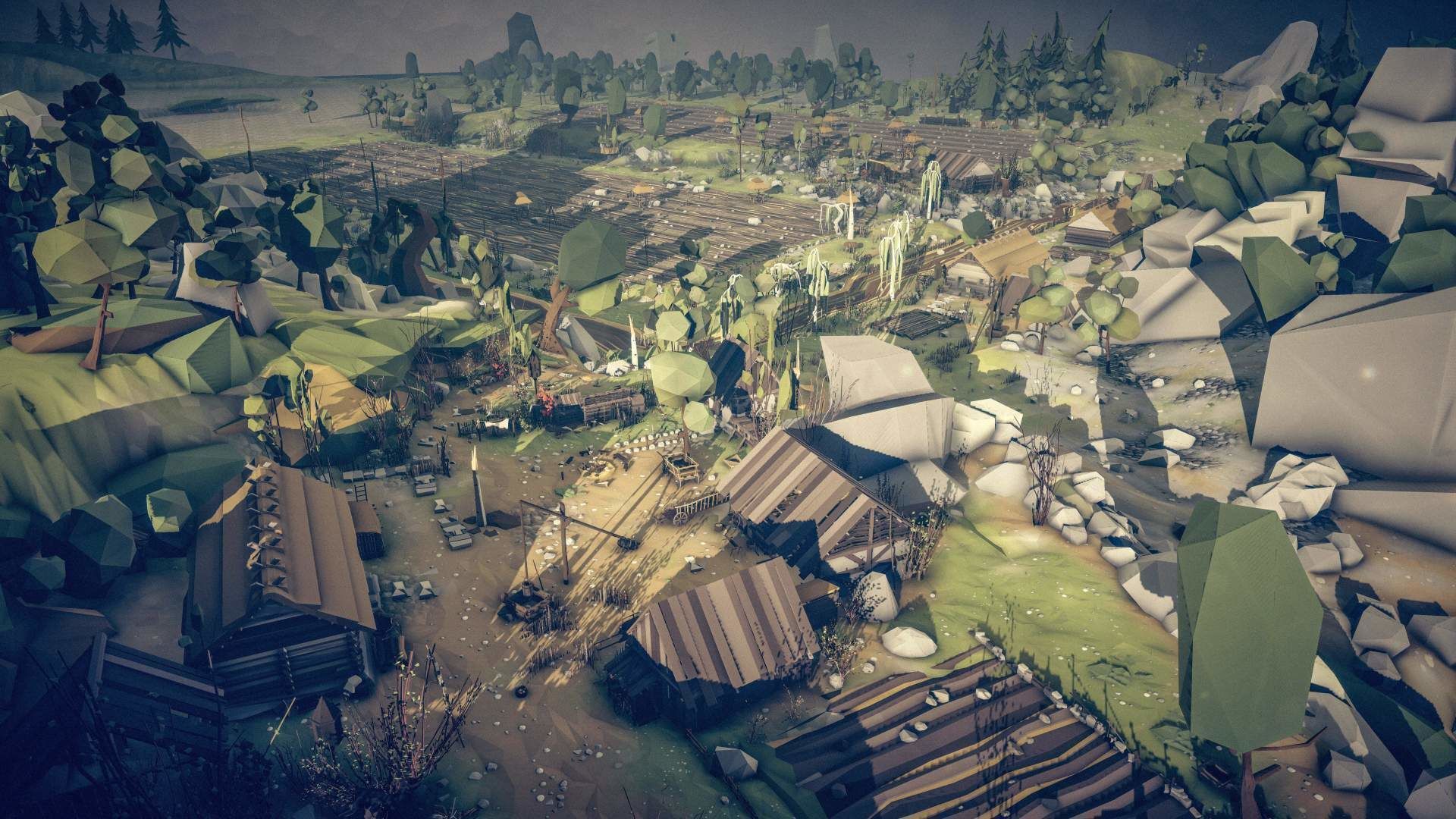 Slavic Medieval Village Town Interior and Exterior Pack  Low-poly 3D model_104