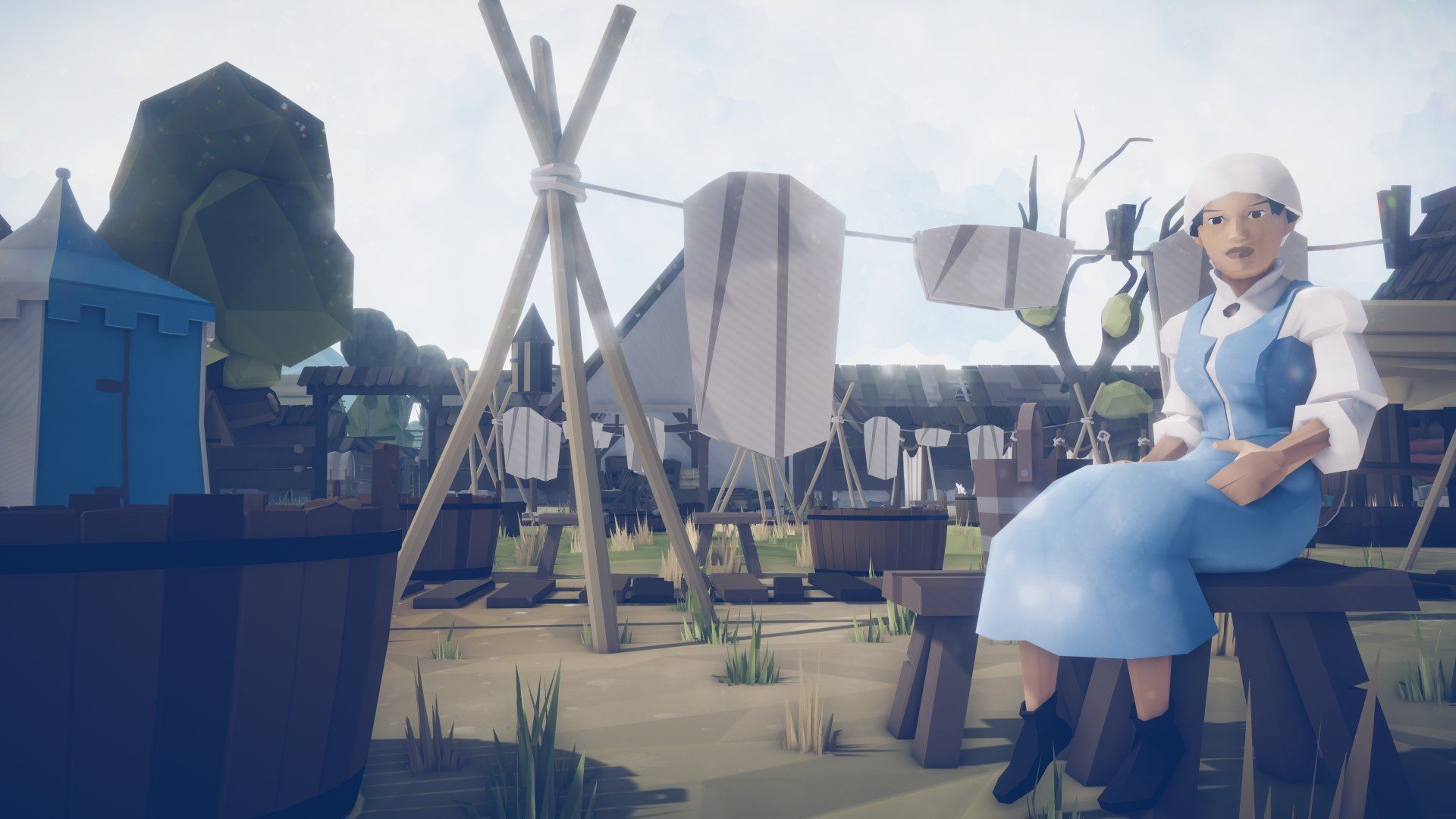 Slavic Medieval Village Town Interior and Exterior Pack  Low-poly 3D model_68