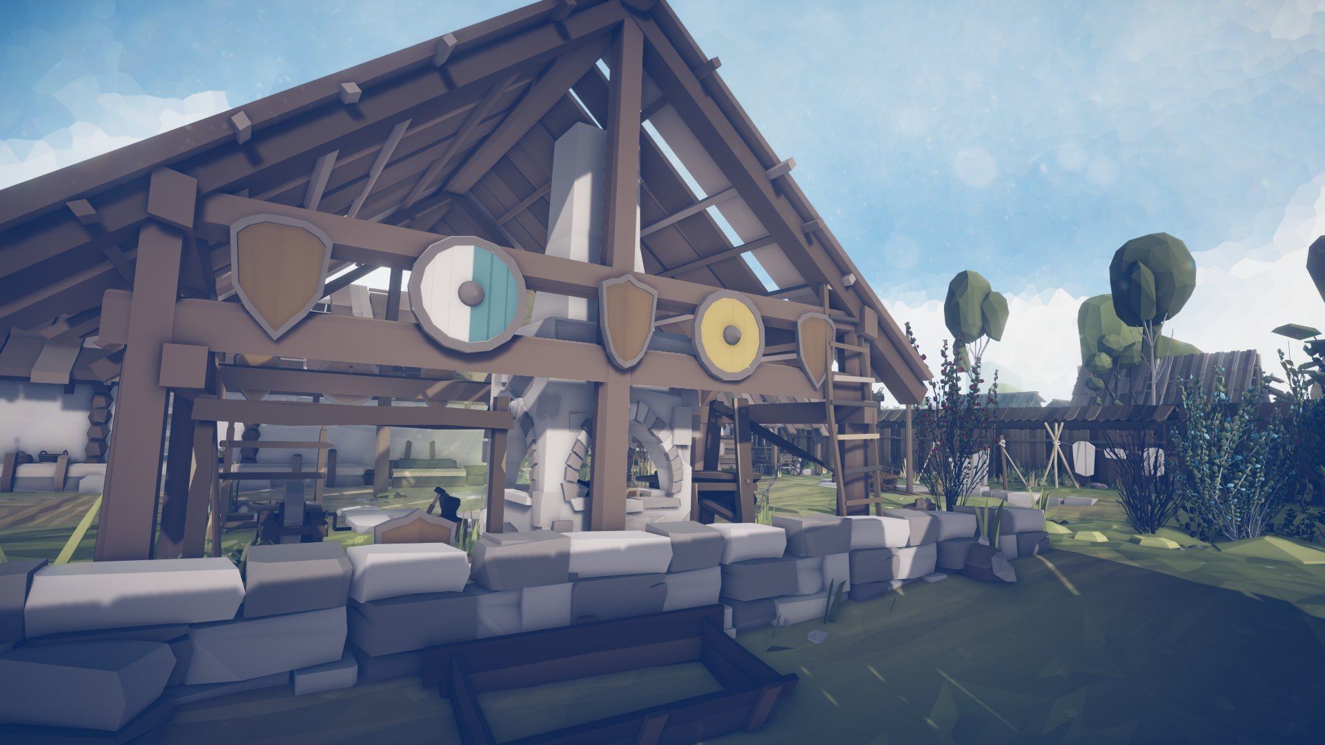 Slavic Medieval Village Town Interior and Exterior Pack  Low-poly 3D model_82