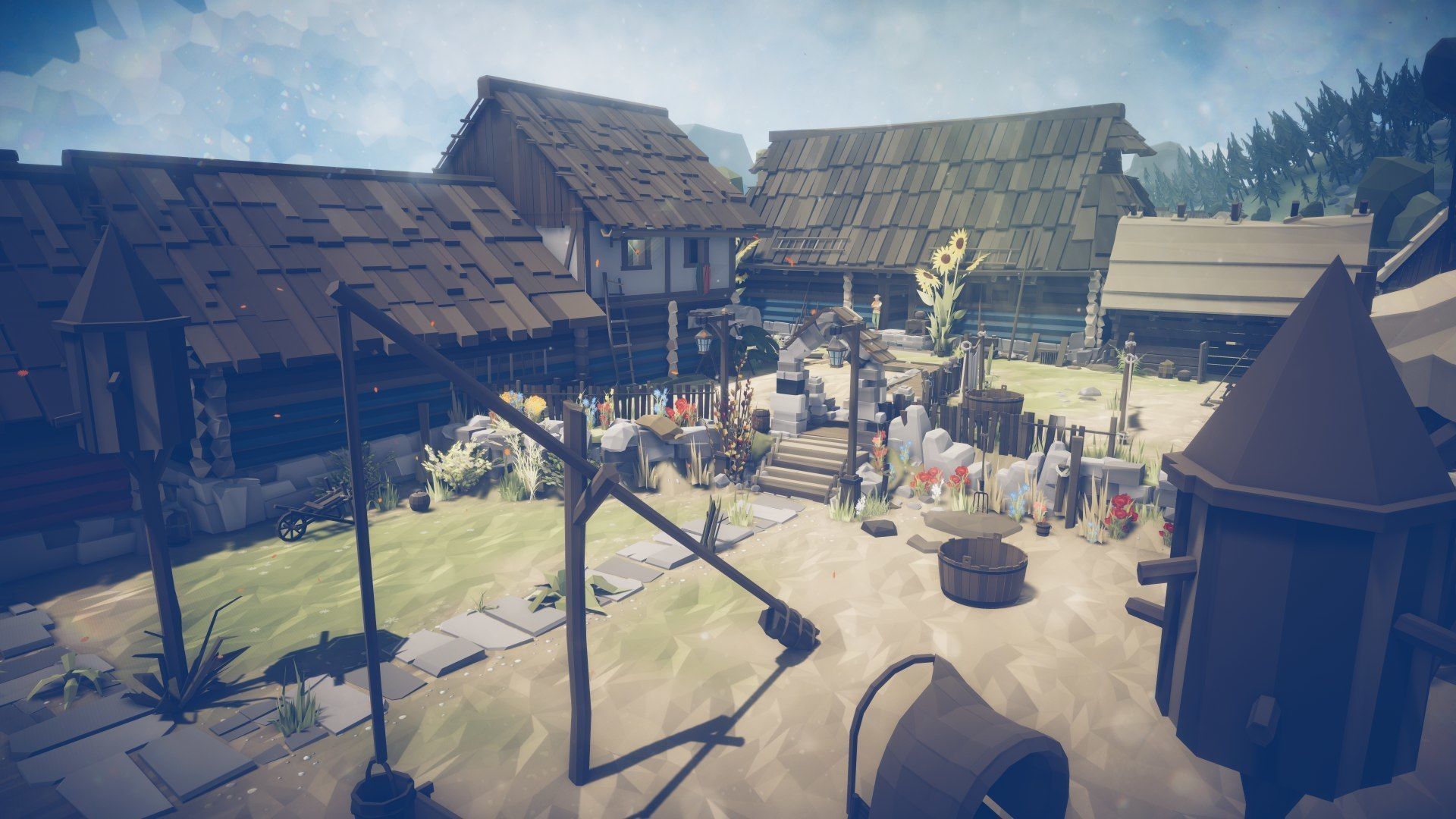 Slavic Medieval Village Town Interior and Exterior Pack  Low-poly 3D model_54