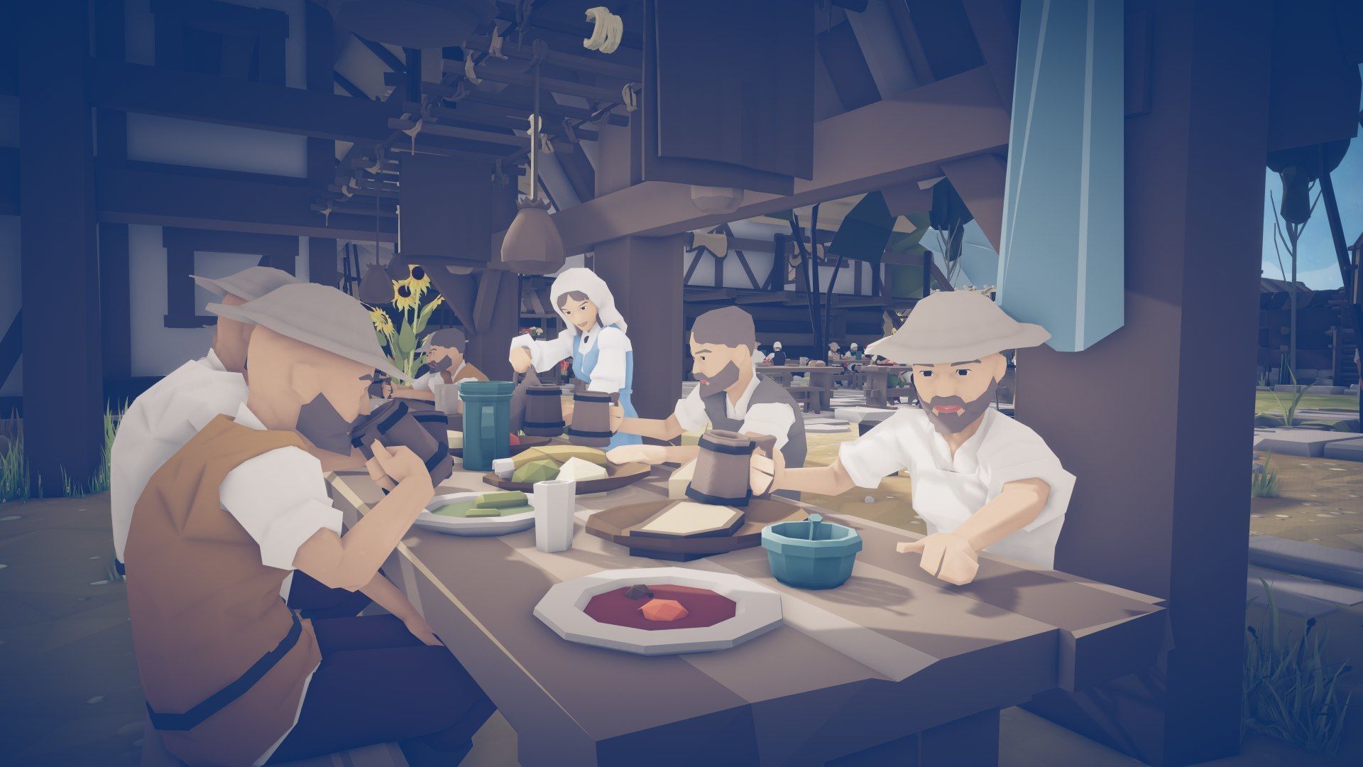 Slavic Medieval Village Town Interior and Exterior Pack  Low-poly 3D model_58