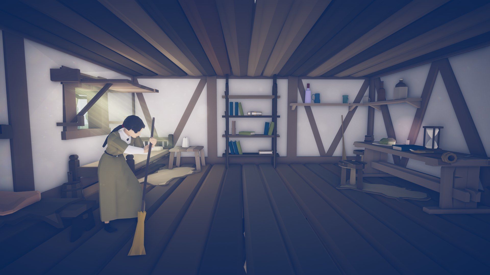 Slavic Medieval Village Town Interior and Exterior Pack  Low-poly 3D model_76