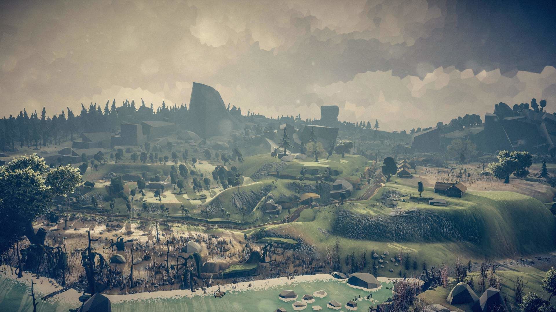 Slavic Medieval Village Town Interior and Exterior Pack  Low-poly 3D model_115