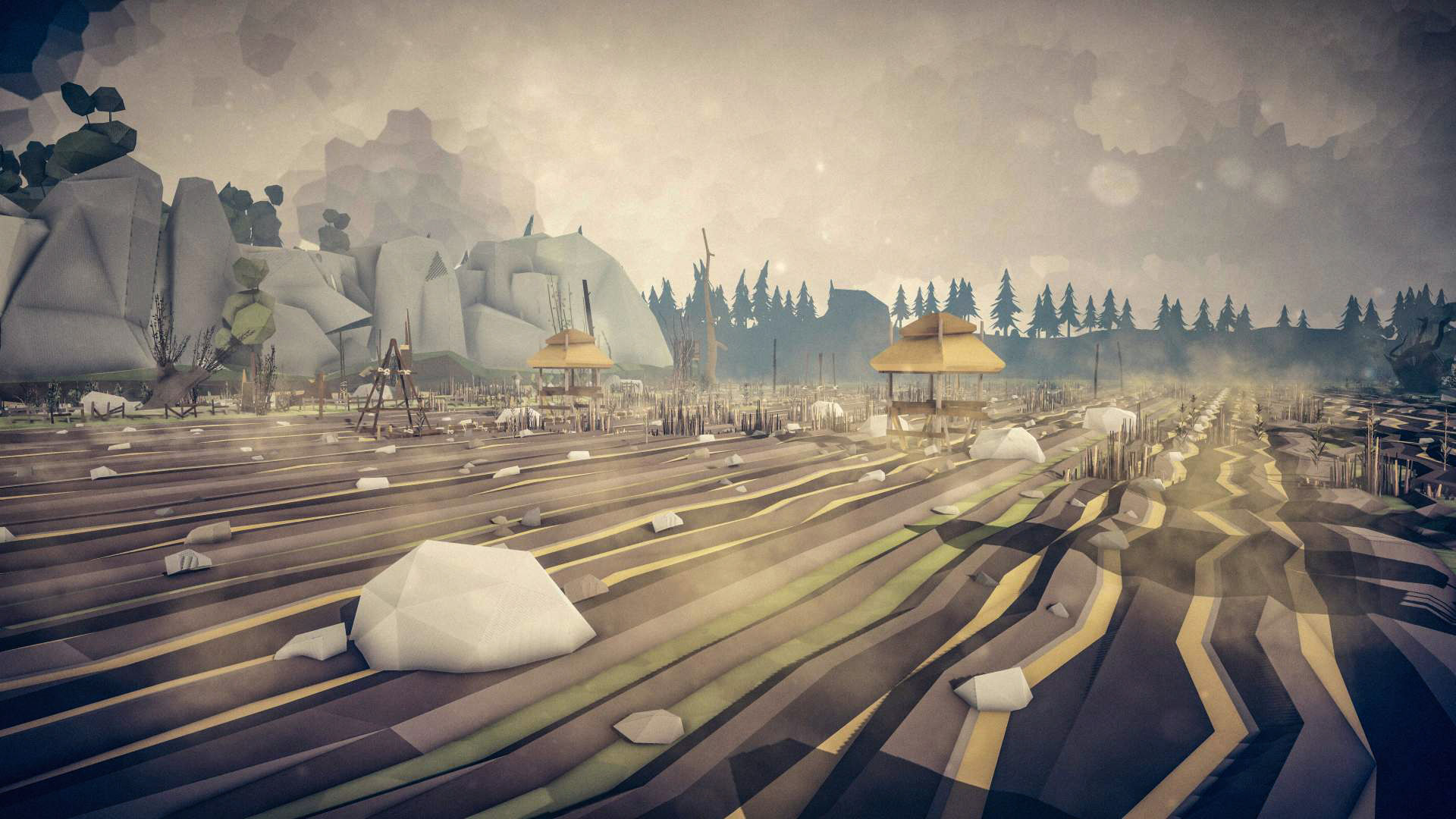 Slavic Medieval Village Town Interior and Exterior Pack  Low-poly 3D model_126