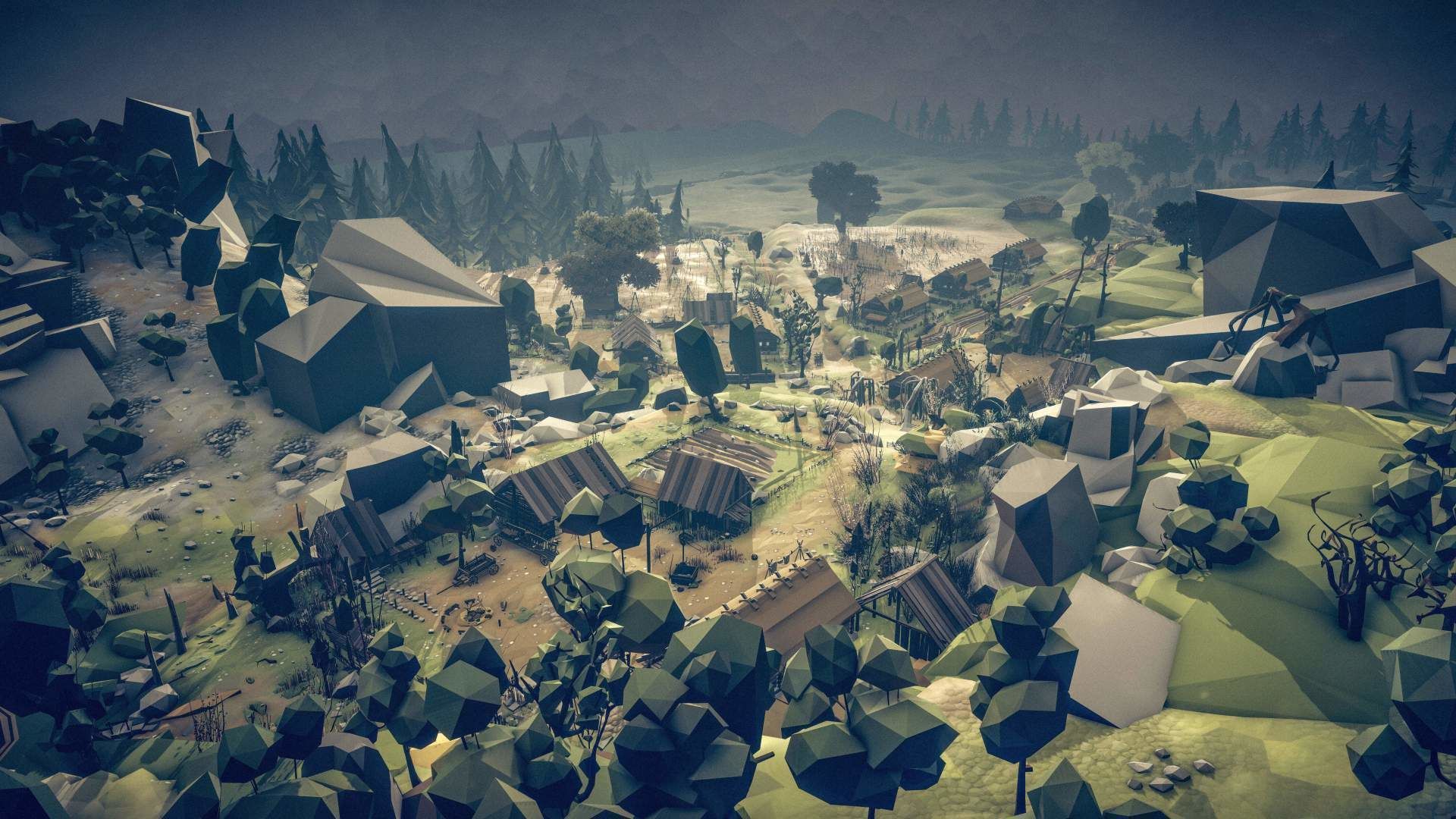 Slavic Medieval Village Town Interior and Exterior Pack  Low-poly 3D model_108